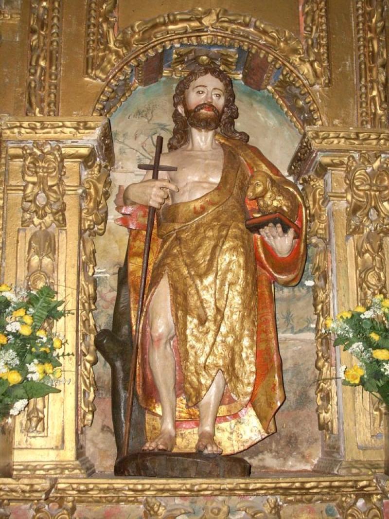 San Juan Bautista. Iglesia parroquial de Carucedo.